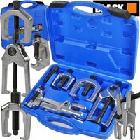 ŚCIĄGACZ SWORZNI PRZEGUBÓW KOŃCÓWEK DRĄŻKA ŁOŻYSK BLACK ZESTAW WALIZKA