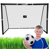 Bramka Piłkarska Przenośna Dla Dzieci Metalowa 180x120x60cm