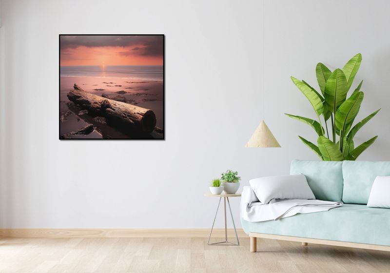 Plakat 90x90cm Spokój Przed Burzą zdjęcie 4