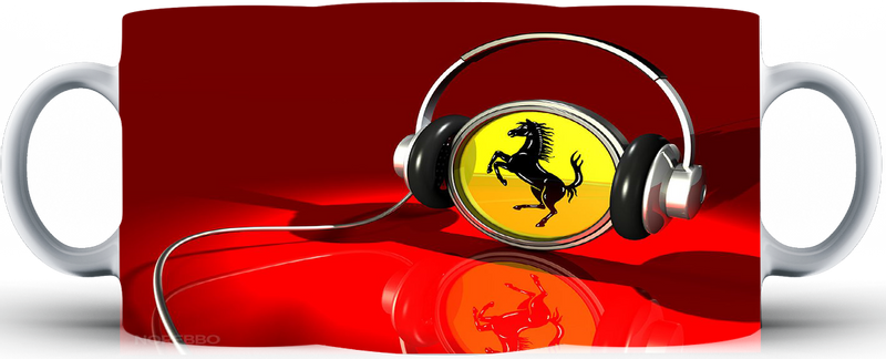 Kubek ceramiczny Ferrari zdjęcie 2