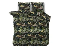 200x220/240 LISETTE zielony  satyna baw. kpl pościeli