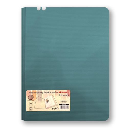 PENMATE ALBUM OFERTOWY A4 40KOSZ NIEBIESKO SZARY na Arena.pl