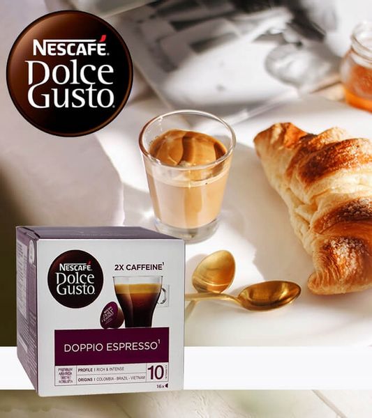Kawa NESCAFE DOLCE DOPPIO ESPRESSO 16 sztuk zdjęcie 5