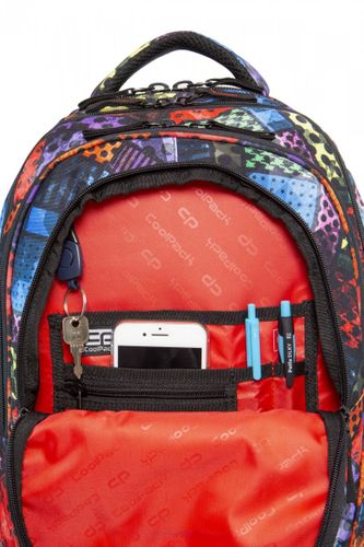 Plecak CoolPack FACTOR w kolorowe bloki, BLOX (B02014) na Arena.pl