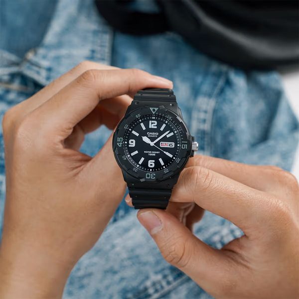 ZEGAREK MĘSKI CASIO MRW-200H-1B2 (zd147b) + BOX zdjęcie 2