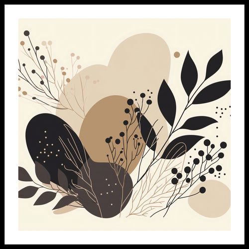 Plakat 70x70cm Harmonijka Przyrody na Arena.pl