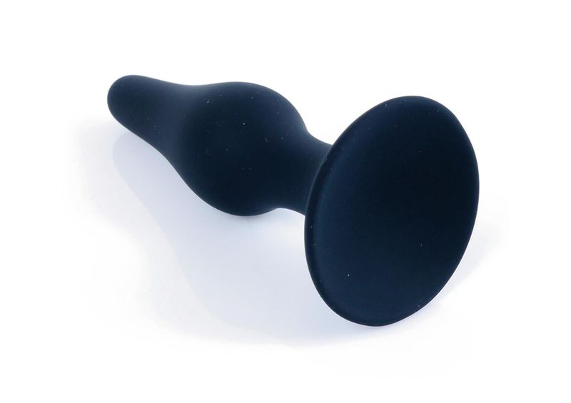 Plug-Silicone Plug Black - Medium zdjęcie 2