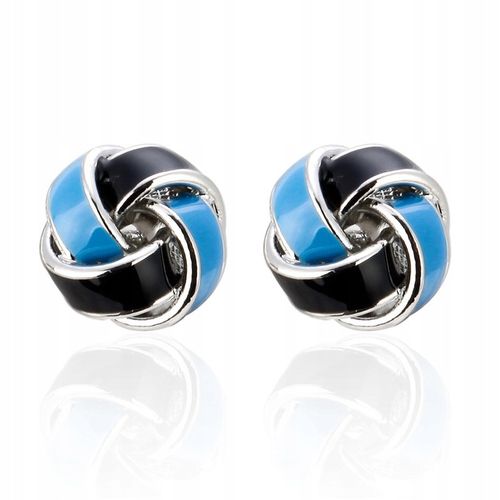 Spinki do mankietów wzór SREBRNY SUPEŁ WĘZEŁ na Arena.pl