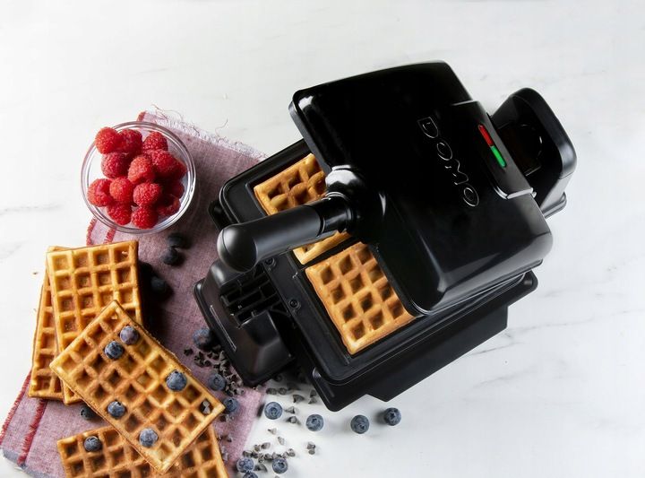 DOMO DO9224W rotacyjna obrotowa gofrownica, gofry 4x7 zdjęcie 15