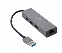 A-AMU3-LAN-01 GEMBIRD Adapter USB-AM do LAN Hub