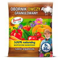 Obornik Owczy Nawóz Naturalny Granulat 5L Pro Natura Florovit