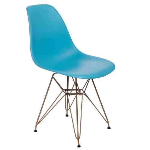 Krzesło P016 Pp Gold Ocean Blue na Arena.pl