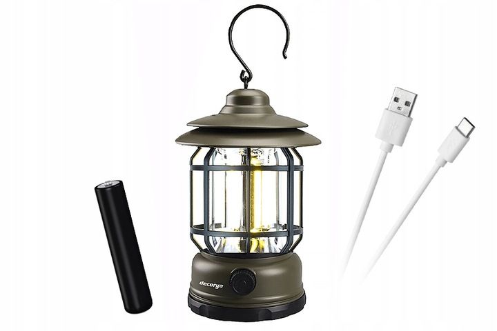 LAMPA LAMPKA LED TURYSTYCZNA AKUMULATOR KEMPINGOWA DO NAMIOTU ŁADOWANA USB zdjęcie 7