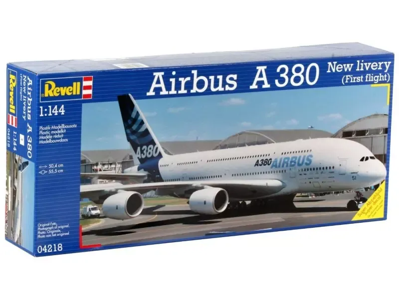 Model samolotu Airbus A 380, 1:144 zdjęcie 1