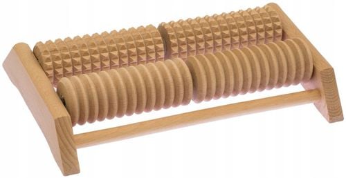 Masażer receptor DREWNIANY do stóp DUŻY na Arena.pl