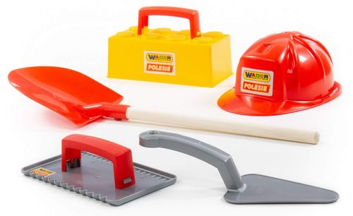 HEMAR Duża taczka do piasku solidna + kamieniarz 5 el na Arena.pl