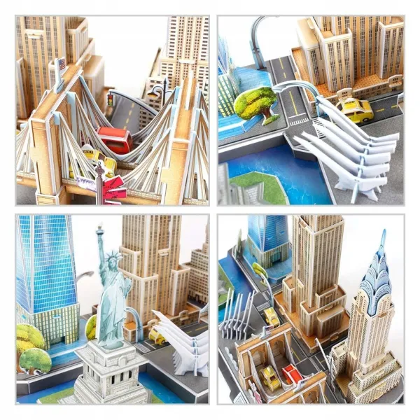 Puzzle 3D 123 elementy. City Line. Nowy Jork zdjęcie 4