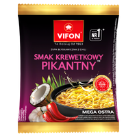 Vifon Zupa błyskawiczna smak krewetkowy pikantny 70 g x 22 sztuk