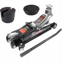 Podnośnik niskoprofilowy hydrauliczny 2,5T + 2 nakładki Silver