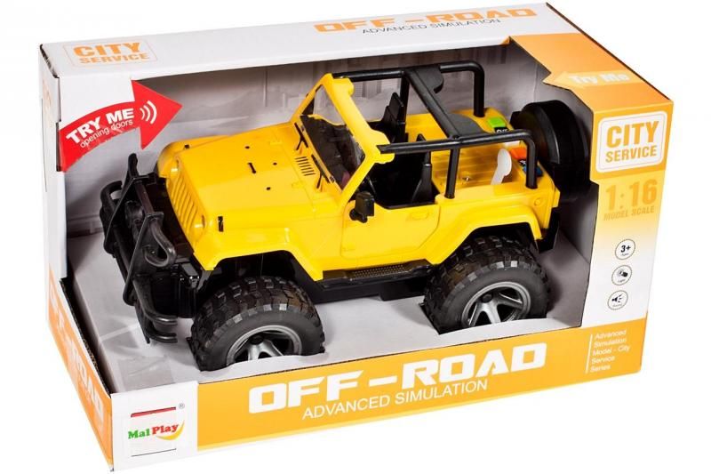 ND21_103858 Auto terenowe Jeep 1:16 zdjęcie 1