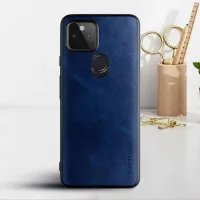 Etui AIORIA Vintage LEATHER do Google Pixel 5A 5G niebieski