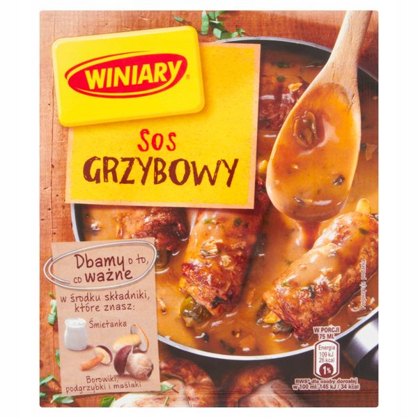 Winiary Sos grzybowy 28 g zdjęcie 1