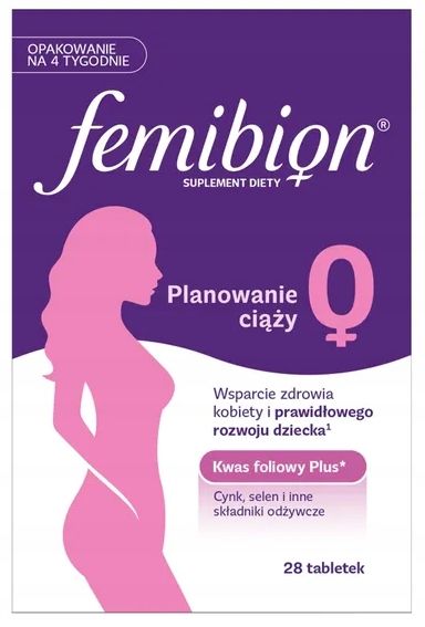 Femibion 0 planowanie ciąży 28 tabletek zdjęcie 1