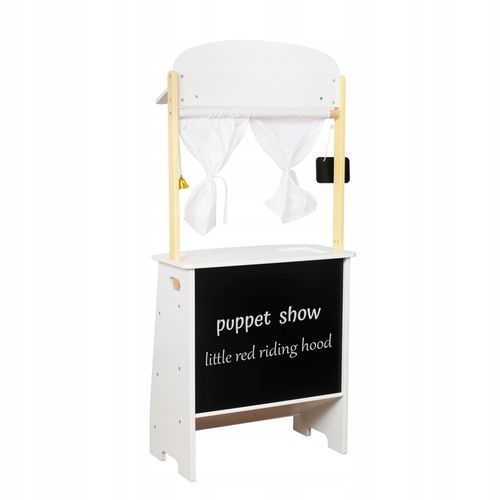 DREWNIANY STRAGAN TEATRZYK MINI MARKET SKLEP WARZYWNIAK Z AKCESORIAMI na Arena.pl