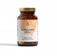 Omega 3, Kwasy Tłuszczowe PREMIUM, 550 mg EPA DHA 60 szt, Natu Care
