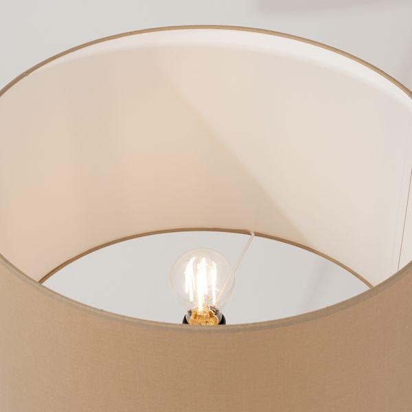 Lampa podłogowa NEVIA taupe zdjęcie 4