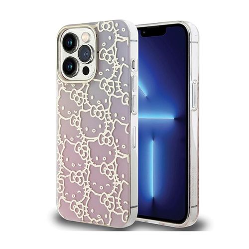 Hello Kitty IML Gradient Electrop Crowded Kitty Head - Etui iPhone 15 Pro na Arena.pl