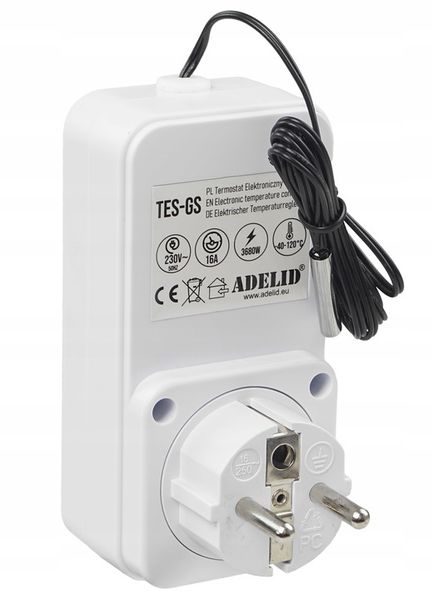 TERMOSTAT TIMER CYFROWY REGULATOR TEMPERATURY GNIAZDO SIECI 230V max. 3680W zdjęcie 15