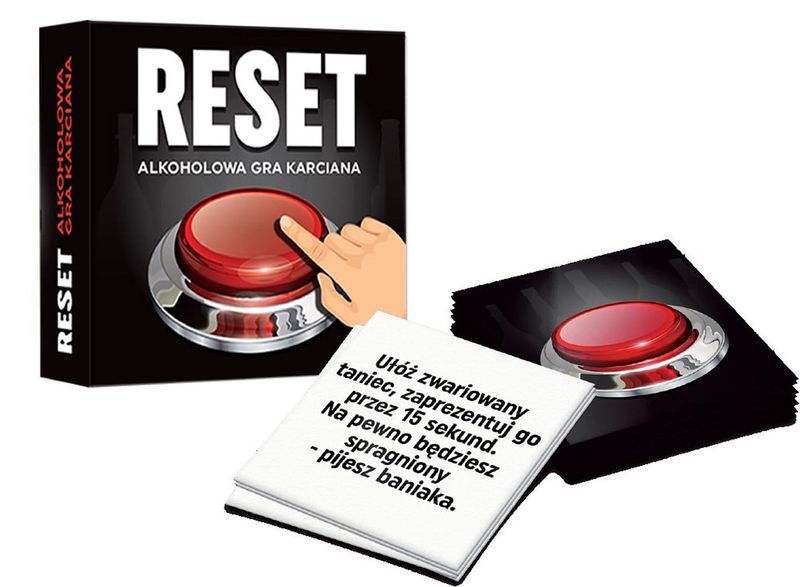 Gry-Reset-Alkoholowa Gra Karciana zdjęcie 2