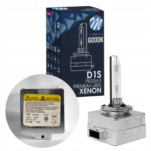 M-TECH D1S PREMIUM 6000K +30% Xenon Żarnik Palnik na Arena.pl