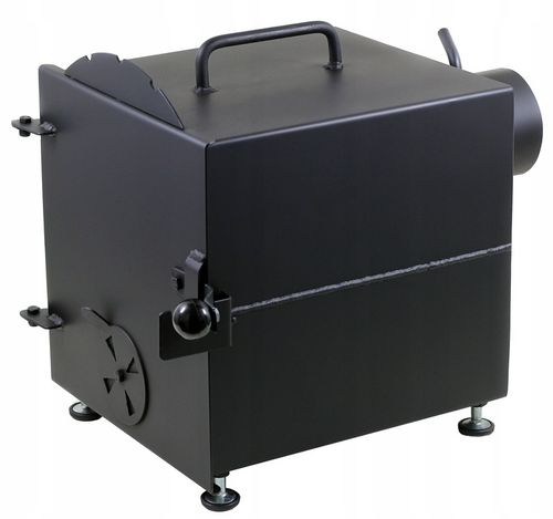 Palenisko do wędzarni suszarni STAL 2 mm RUSZT + kolanko + dwie rury dymne na Arena.pl