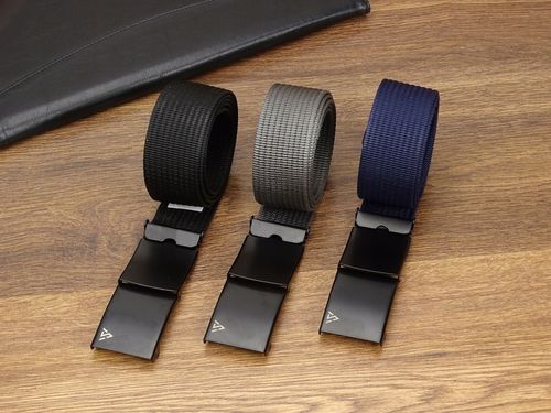 Szeroki Pasek MĘSKI parciany do spodni jeans szortów 3pack Arius ZESTAW 3w1 na Arena.pl