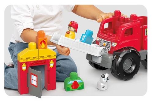 Mattel Mega Bloks First Builders Wóz strażacki na Arena.pl