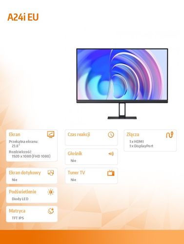Monitor LED 24" Xiaomi A24i na Arena.pl
