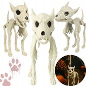 DEKORACJE HALLOWEEN SZKIELET KOŚCIOTRUP PSA FIGURKA PIESKA PARTY 25 X