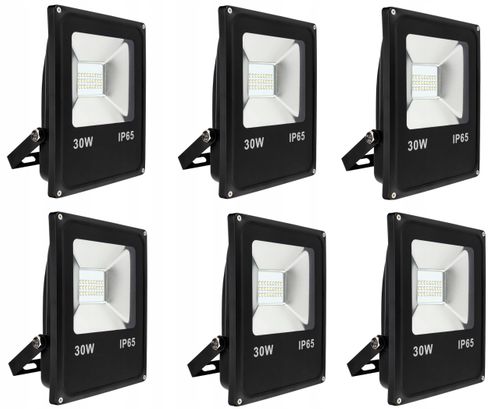 6x NAŚWIETLACZ LED 30 W na Arena.pl