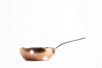 Mauviel Copper rondel mały garnek do gotowania 18cm miedziany indukcja