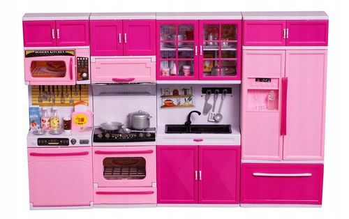 LT132 MEBELKI DO DOMKU DLA LALEK KUCHNIA DUŻE 31CM na Arena.pl