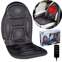 Mata samochodowa grzewcza z masażem na fotel 12v PILOT REGULACJA Dunlop