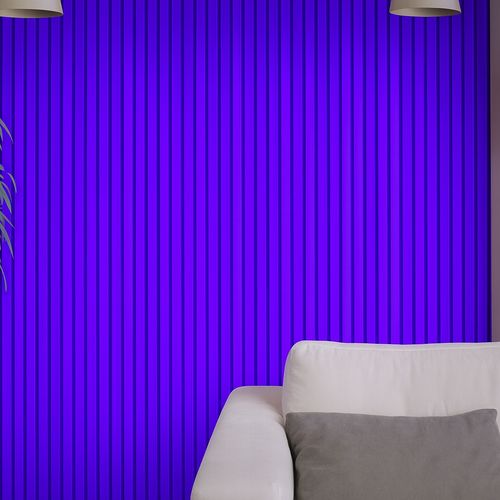 Panele akustyczne LAMELE 120x40x3 cm | Pianka poliuretanowa Fioletowy na Arena.pl