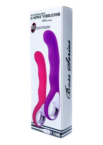 vibrator g spot 10 functions usb purple na Arena.pl