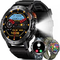 MEGALITH Smart Watch Men Tracker: 110+ trybów sportowych z funkcją telefonu