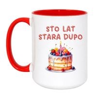 Duży Biało-Czerwony 450 ml