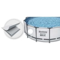 Basen ogrodowy stelażowy 366 x 122 cm 18w1 Bestway 56420 + maszynka do bani