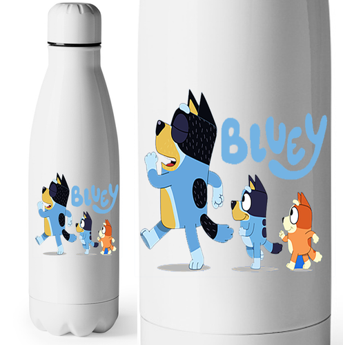 Termos - Butelka Termiczna Bluey - Blue na Arena.pl