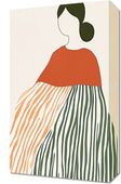 Obraz 30x50cm Kobieta Minimalistyczny , Wnętrza Styl Skandynawski, Boho